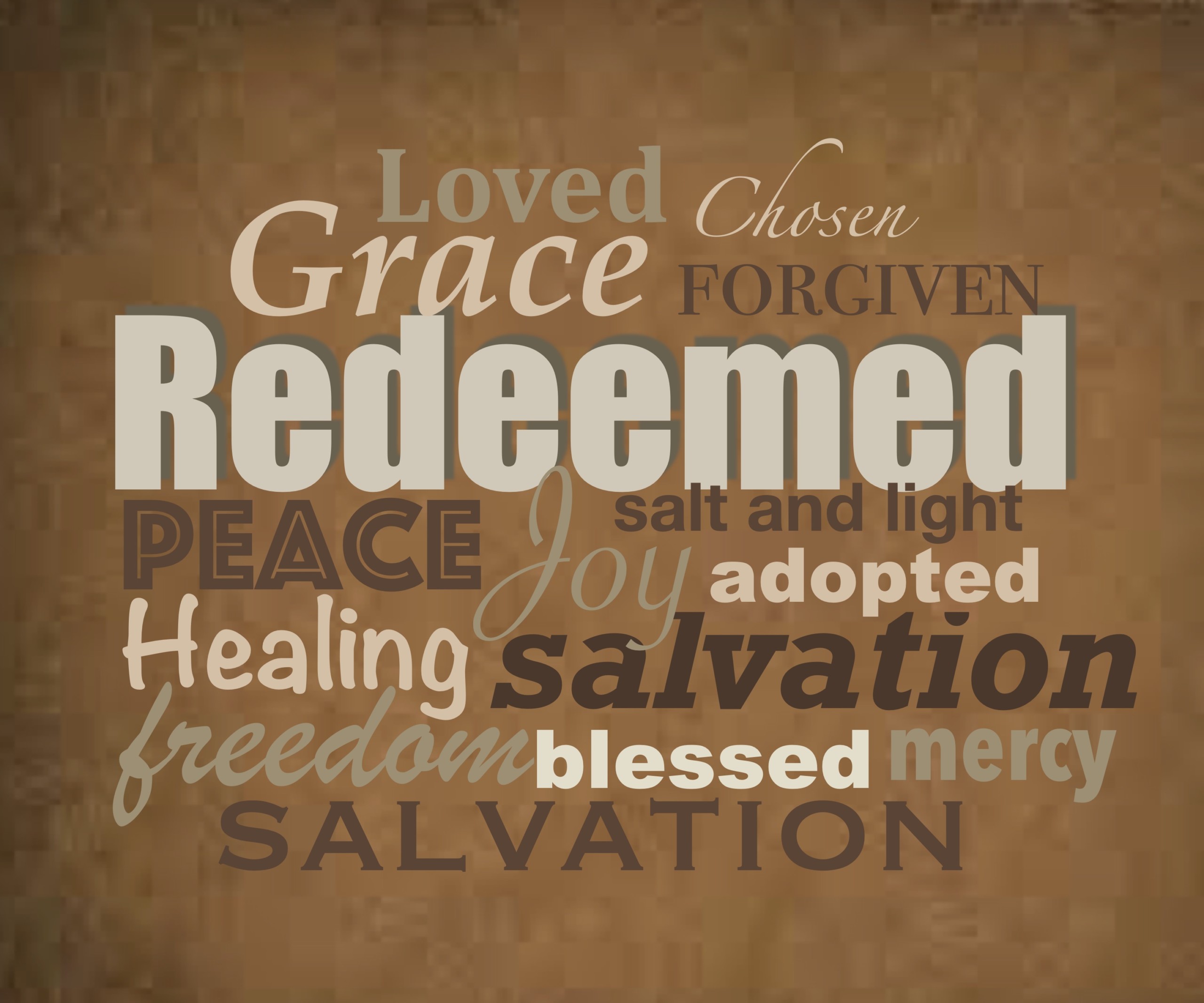 We, the redeemed